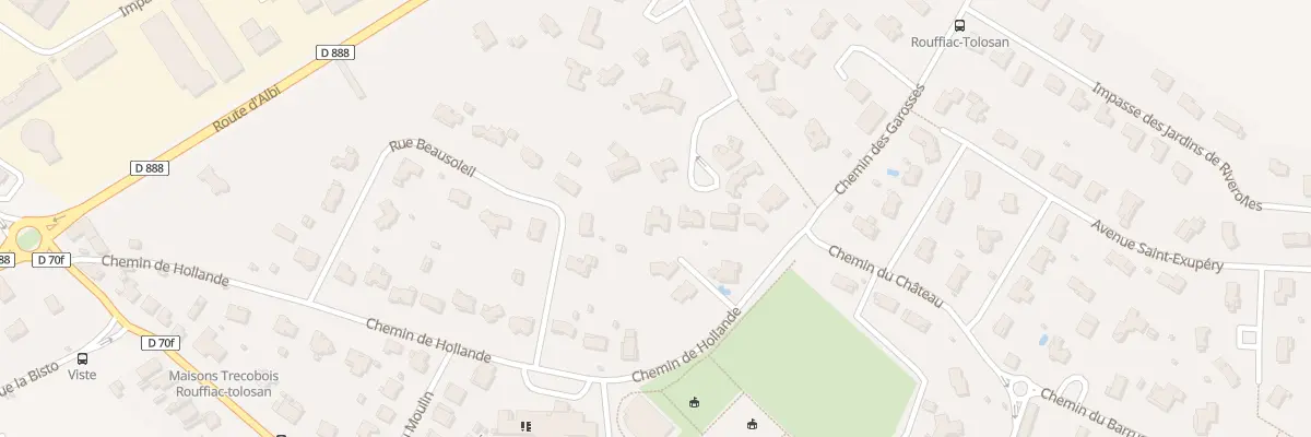 Plan du 35 Rue de l’Eden à Rouffiac-Tolosan