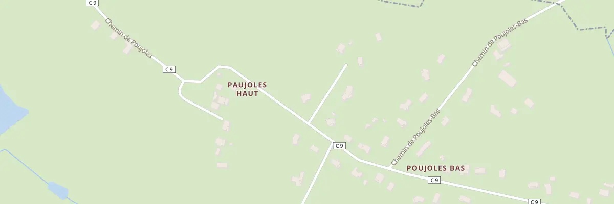 Plan du 814 Che de Poujoles à Caussade