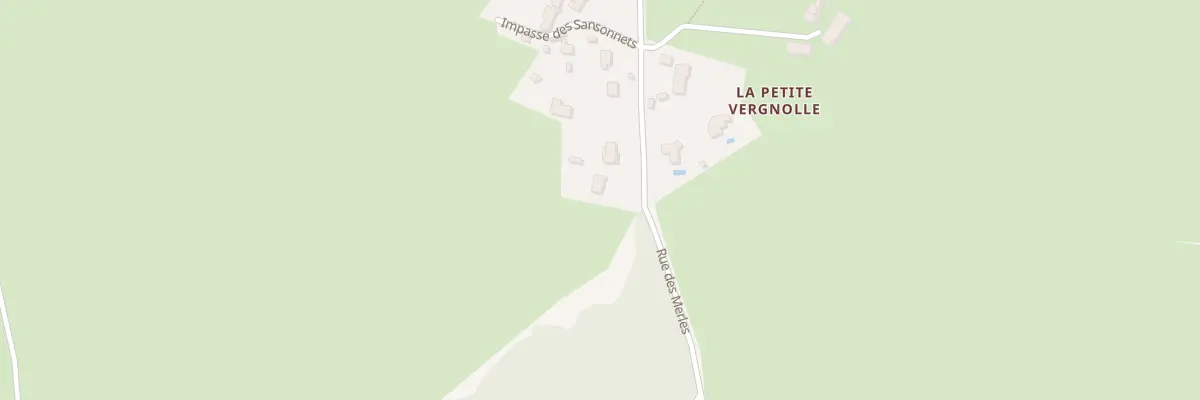 Plan du 8 Rue des Merles à Saint-Agnant-de-Versillat