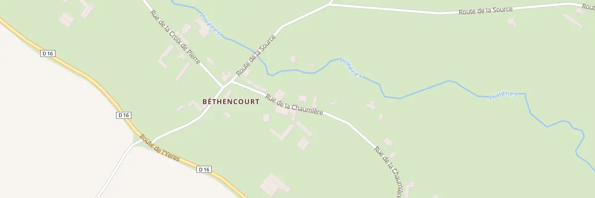 Plan du 8B Rue de la Chaumiere à Dancourt