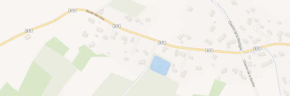 Plan du 1219 Rte des Vins à La Magdelaine-sur-Tarn