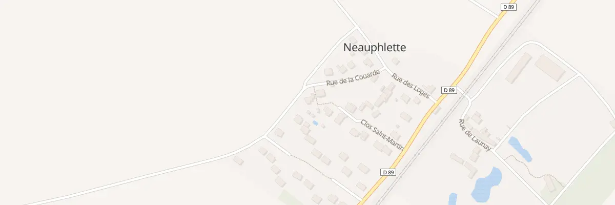 Plan du 9 Rue de la Couarde à Neauphlette