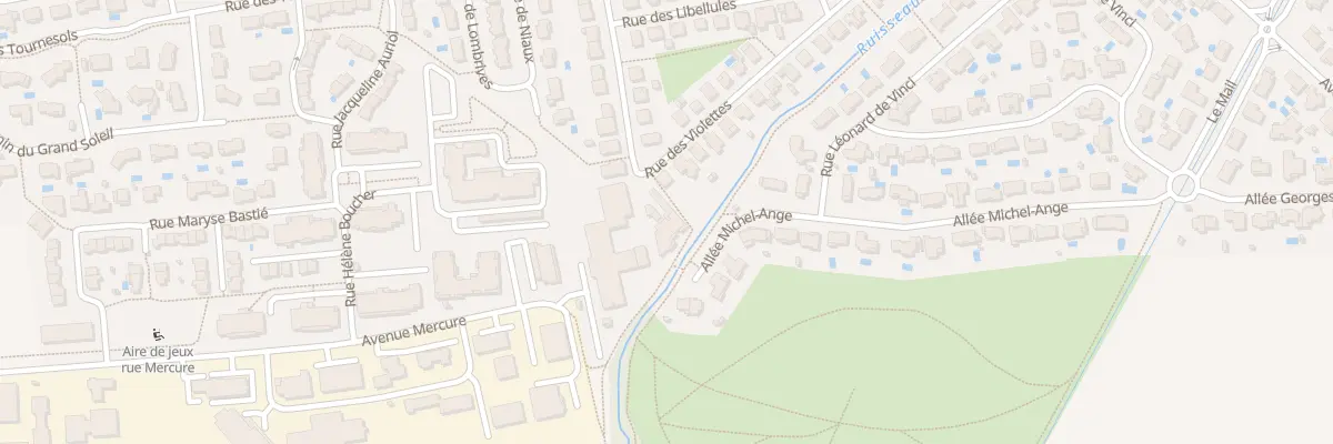 Plan du 62 Bd des Pyrénées à Quint-Fonsegrives