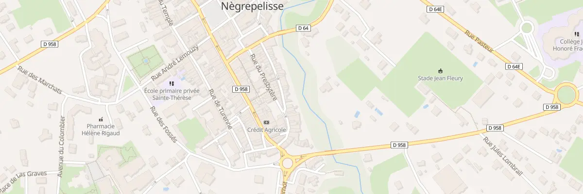 Plan du 35 Rue des Pêcheurs à Nègrepelisse
