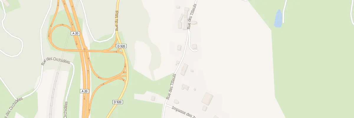 Plan du 350 Rue Des Tilleuls à Noailles