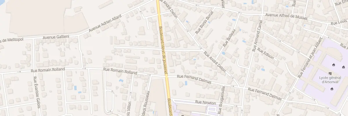 Plan du 9 Rue Marie L Et Jul. Viallatoux à Brive-la-Gaillarde