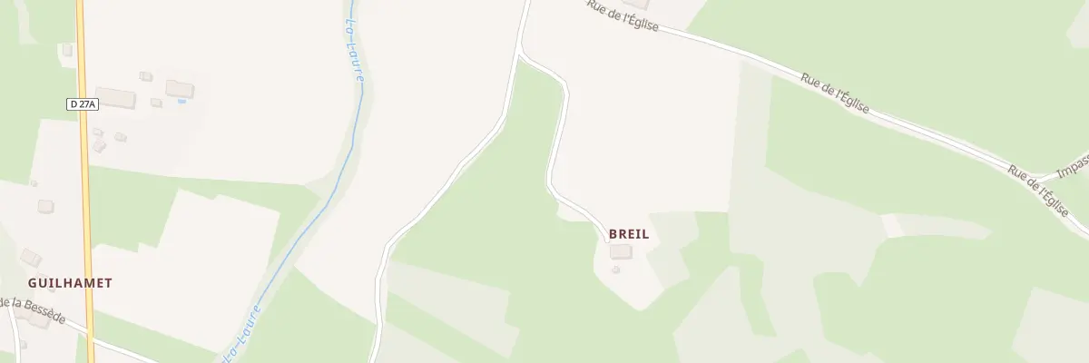 Plan du 22 Breil à Brie