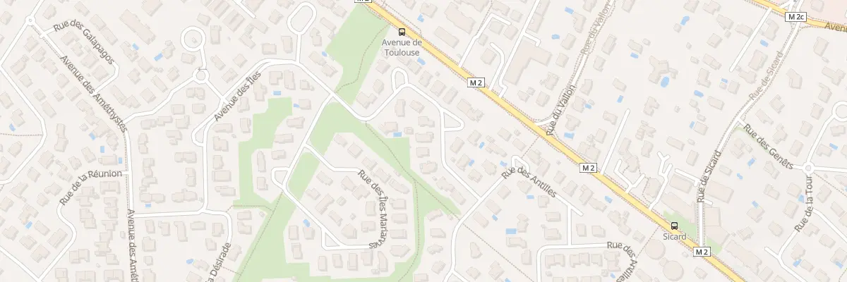 Plan du 42 Av des Îles à Saint-Orens-de-Gameville