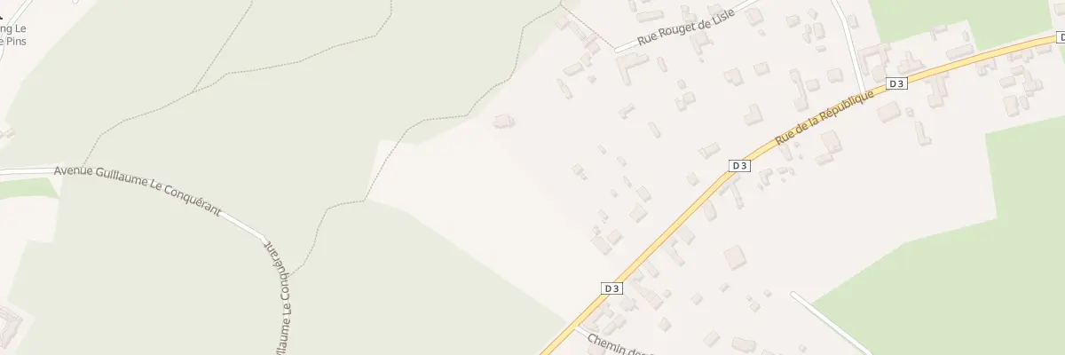 Plan du 61 Rue République la Mollière à Cayeux-sur-Mer