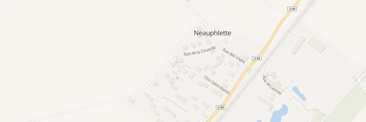 Plan du 5 Rue de la Couarde à Neauphlette