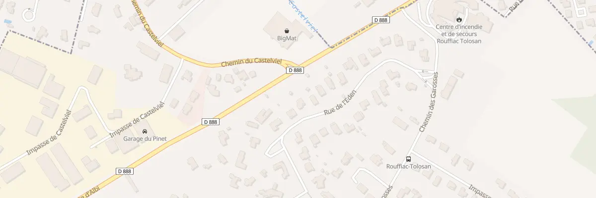 Plan du 24 Rue de l’Eden à Rouffiac-Tolosan
