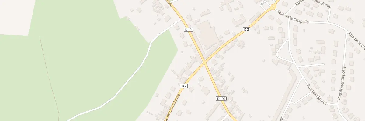 Plan du 6 Rue de Cornehotte à Dargnies