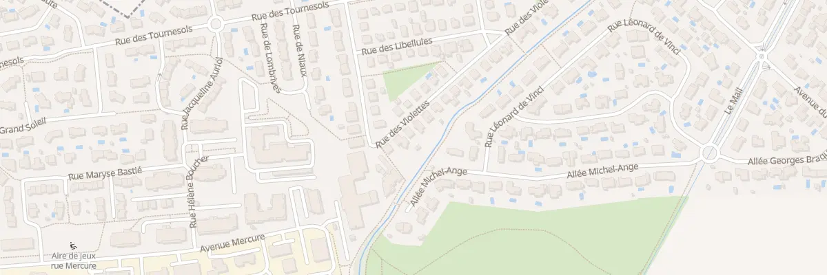 Plan du 6 Rue des Violettes à Quint-Fonsegrives