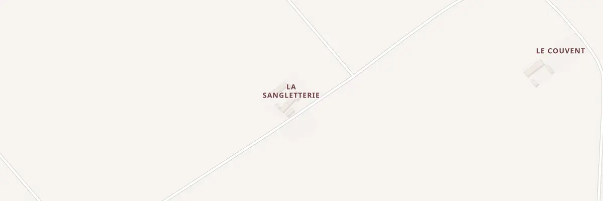 Plan du 1 La Sangletterie à Villermain