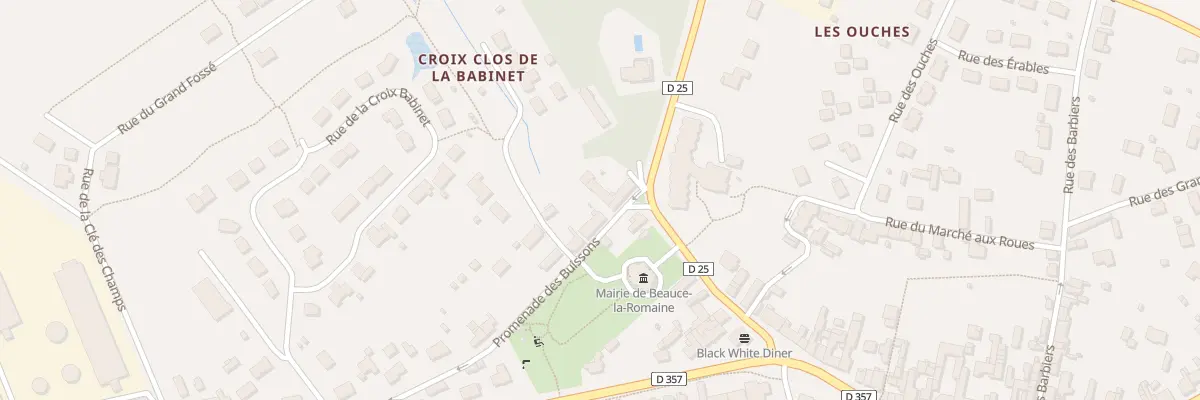 Plan du 6 Prom des Buissons à Beauce la Romaine