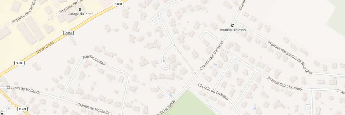 Plan du 27 Rue de l’Eden à Rouffiac-Tolosan