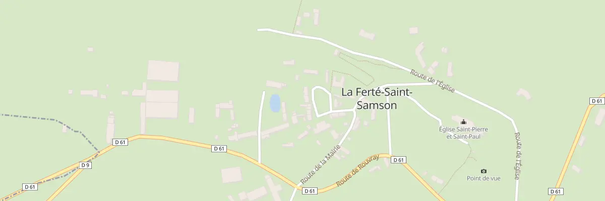 Plan du 17 Pl de la Mairie à La Ferté-Saint-Samson