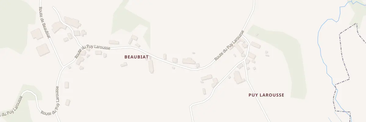Plan du 5279 Baubiat à Linards