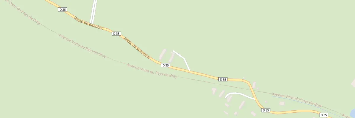 Plan du 602 Rte de la Rosière à Beaubec-la-Rosière