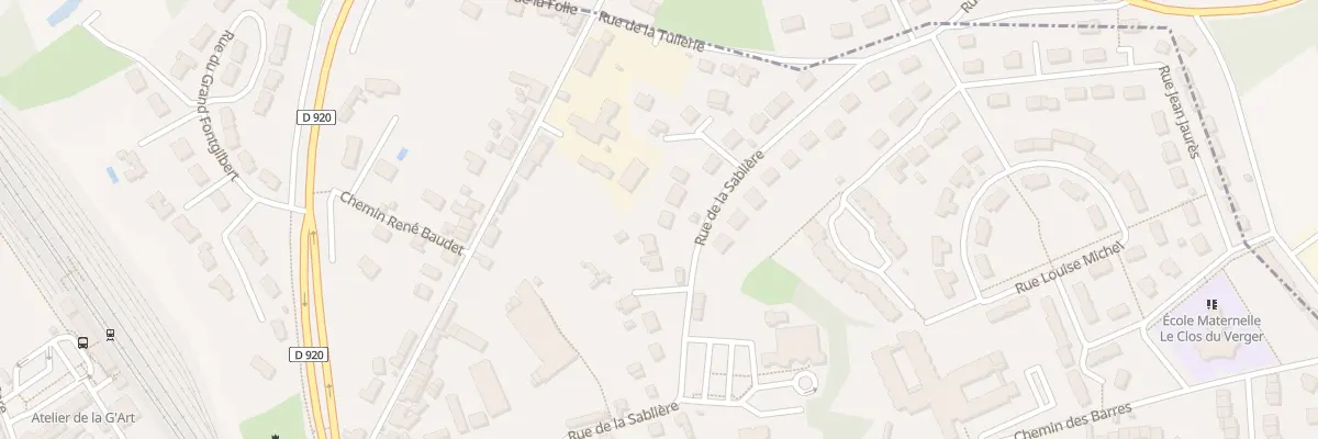 Plan du 19 Rue de la Sablière à Argenton-sur-Creuse