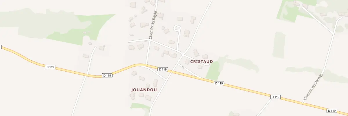 Plan du 12 Le Verge à Madière