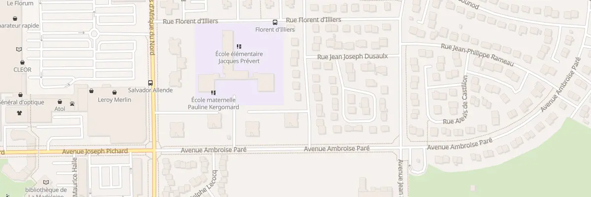 Plan du 1 Rue Saint-Simon à Chartres