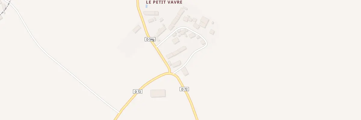 Plan du 4 Le Petit Vavre à Bazaiges