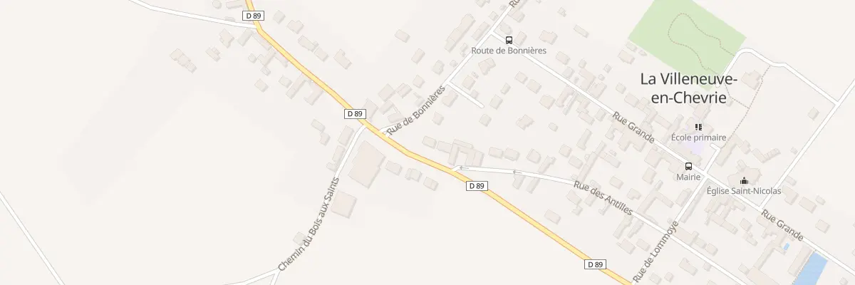 Plan du 9 Rte de Bréval à La Villeneuve-en-Chevrie
