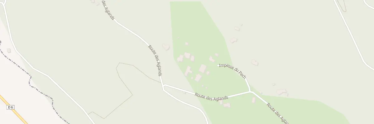 Plan du 680 Rte des Aglands à Laburgade