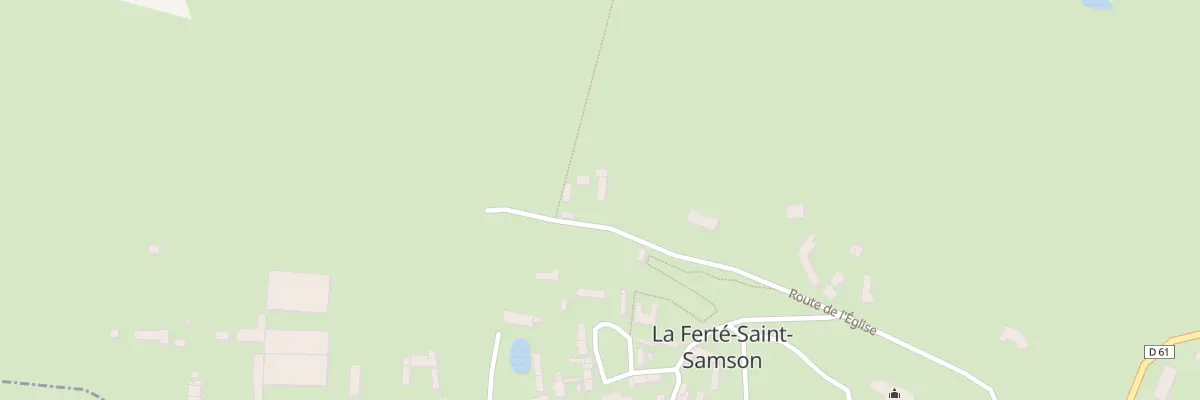Plan du 10 Rte de l’Eglise à La Ferté-Saint-Samson