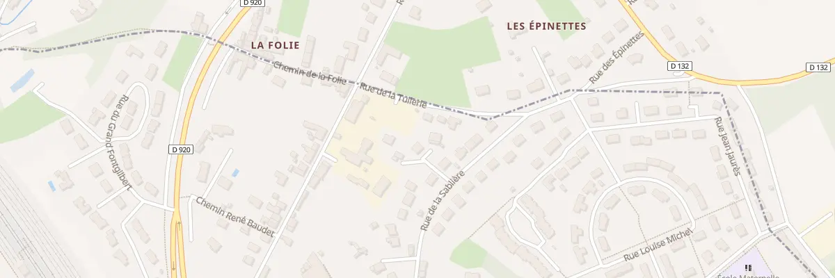 Plan du 27 Rue de la Sablière à Argenton-sur-Creuse