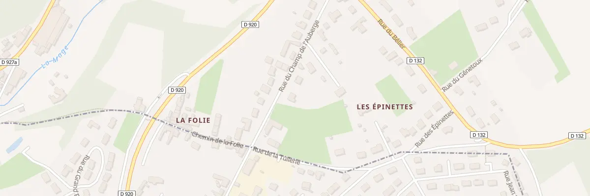 Plan du 17 Rue du Champ de l’Auberge à Saint-Marcel