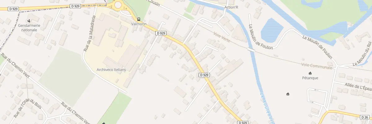 Plan du 41 Rue du Faubourg Valmorin à Nogent-le-Roi