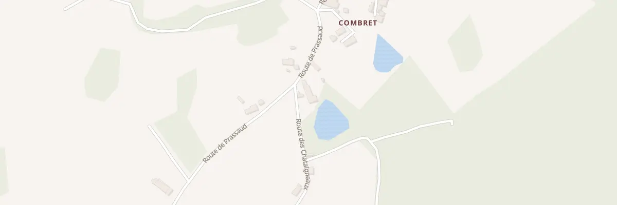 Plan du 1 Rte des Chataigneaux à Saint-Bonnet-Briance