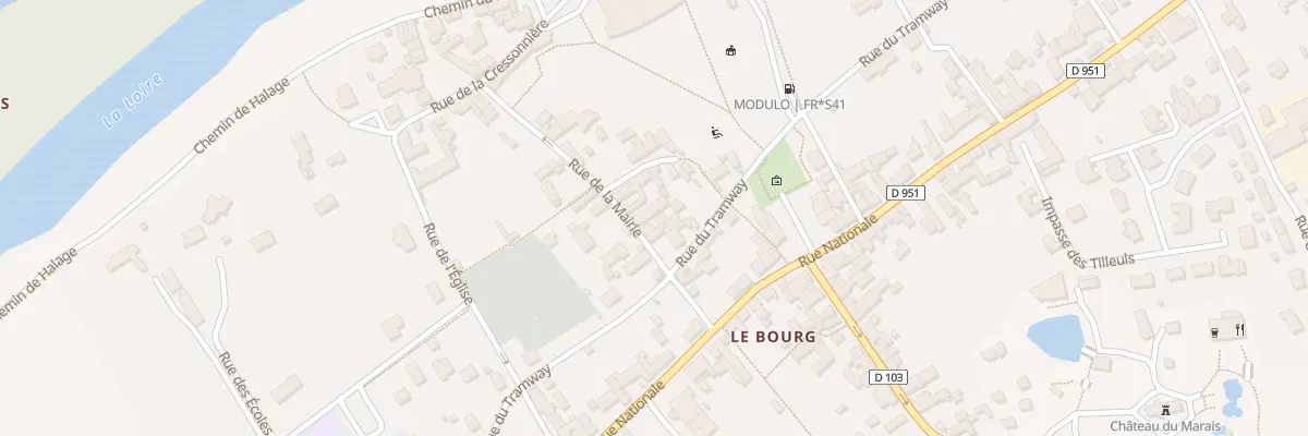 Plan du 10 Rue de la Mairie à Muides-sur-Loire