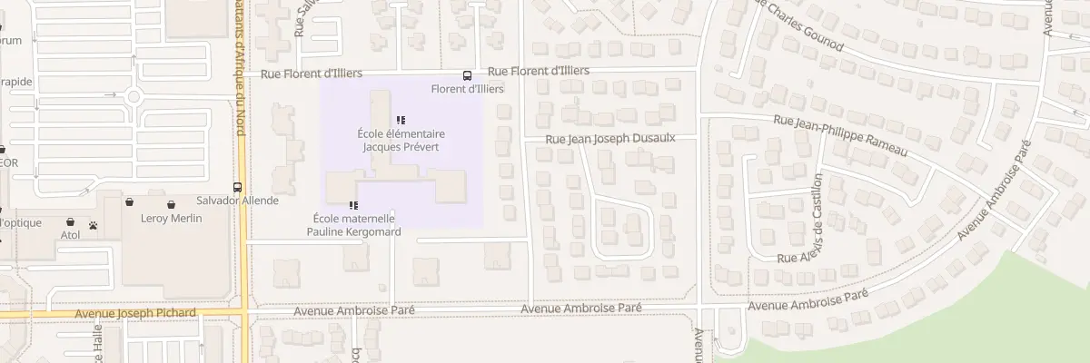 Plan du 14 Rue Saint-Simon à Chartres