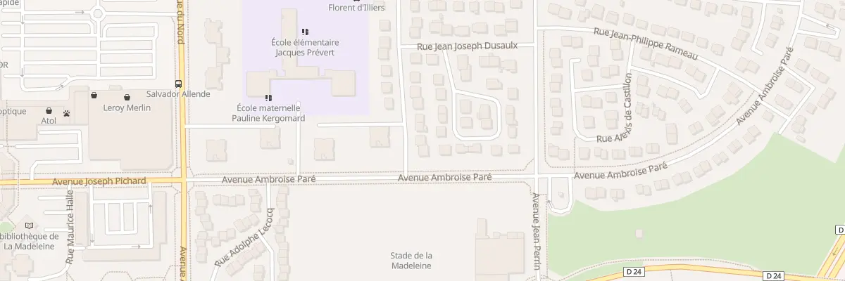 Plan du 4 Rue Saint-Simon à Chartres