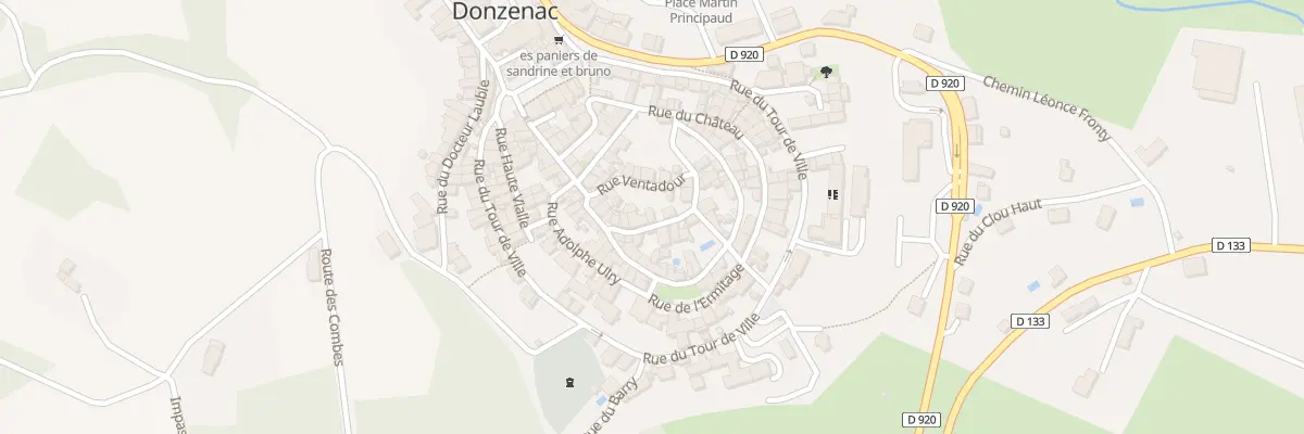 Plan du 7 Rue Jean Besse à Donzenac