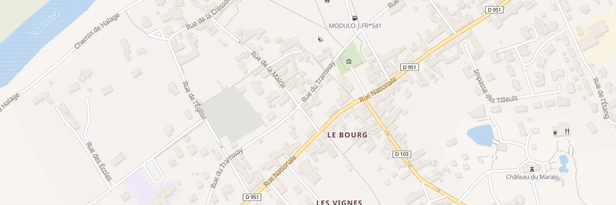 Plan du 4 Rue de la Mairie à Muides-sur-Loire
