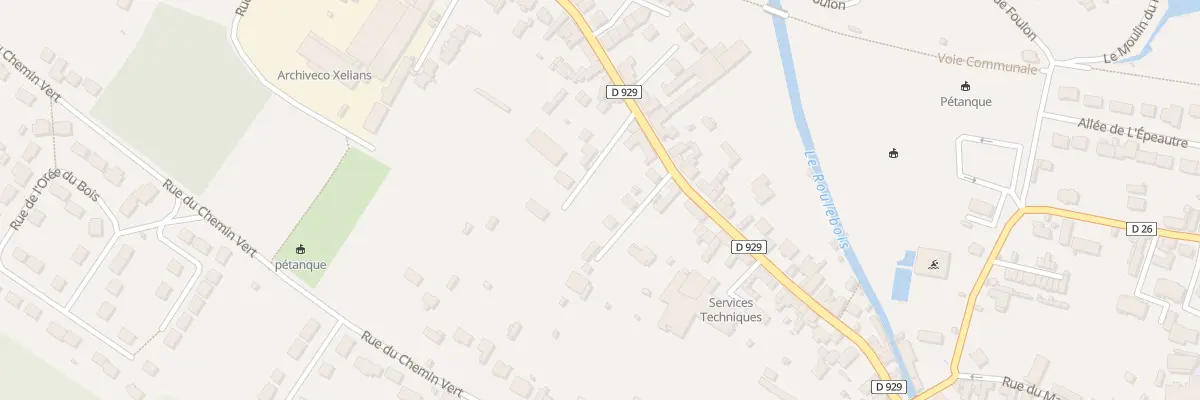 Plan du 33 Rue du Faubourg Valmorin à Nogent-le-Roi