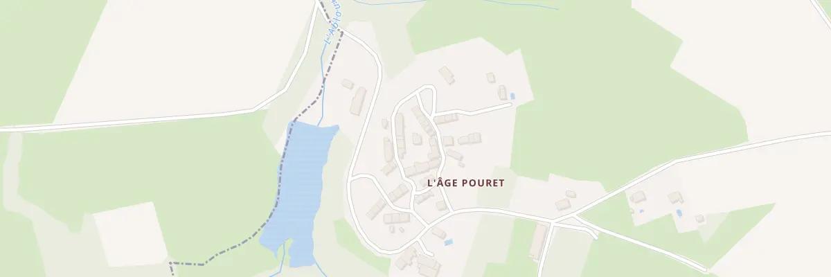 Plan du 11 L’Age Pouret à Bazelat