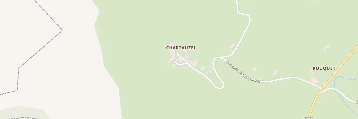Plan du 30 Chartauzel à Baulou