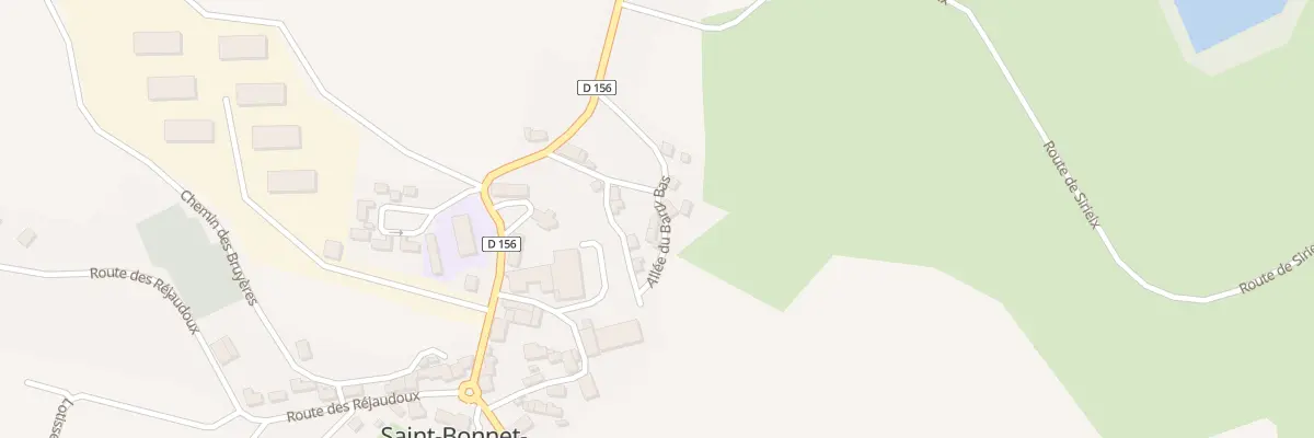 Plan du 2 All Du Barry-Bas à Saint-Bonnet-l’Enfantier