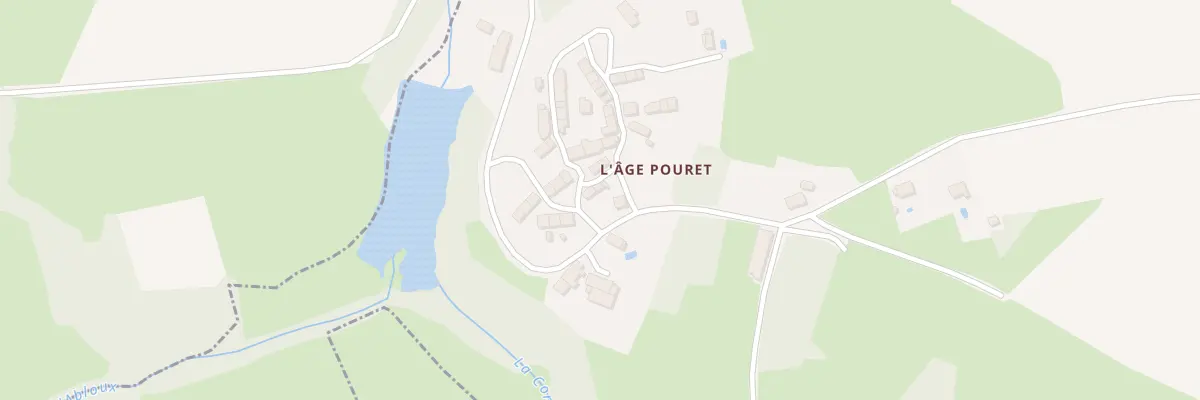 Plan du 28 L’Age Pouret à Bazelat