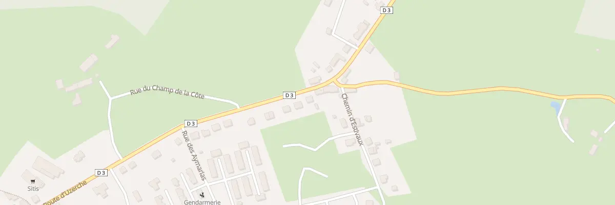 Plan du 48 Rte d’Uzerche à Vigeois