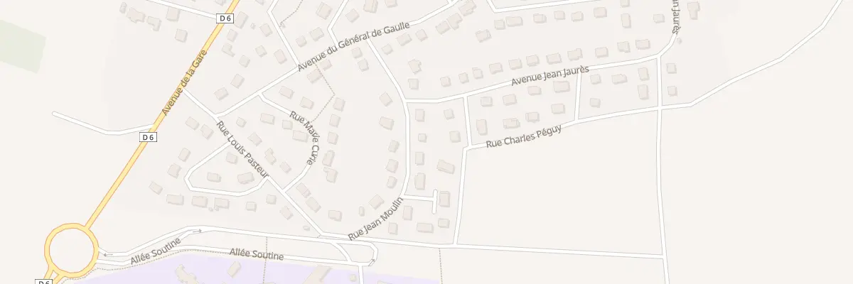 Plan du 7 Rue Jean Moulin à Saint-Prest