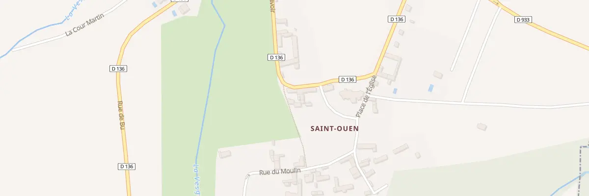 Plan du 27 Rue du Lavoir à Saint-Ouen-Marchefroy