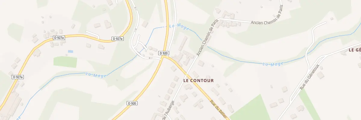 Plan du 3A Rue du Bélier à Saint-Marcel