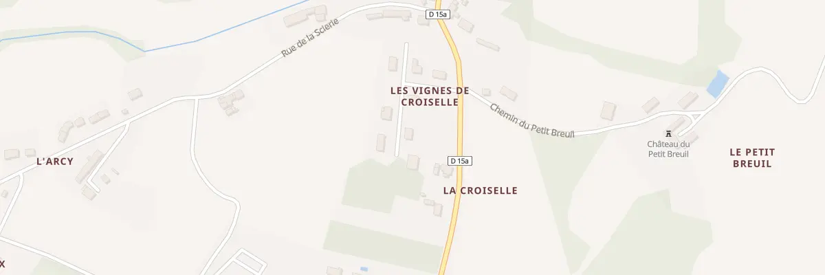 Plan du 5038 Le Bourg à Veuil