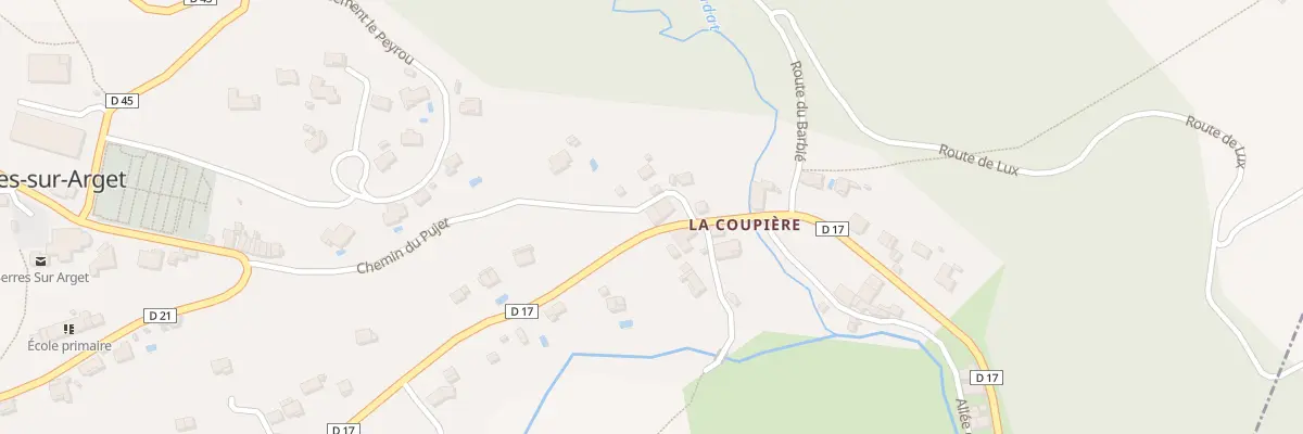Plan du 273 Le Pujet à Serres-sur-Arget
